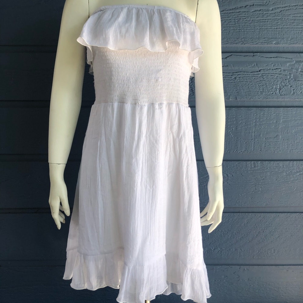 White summer dress